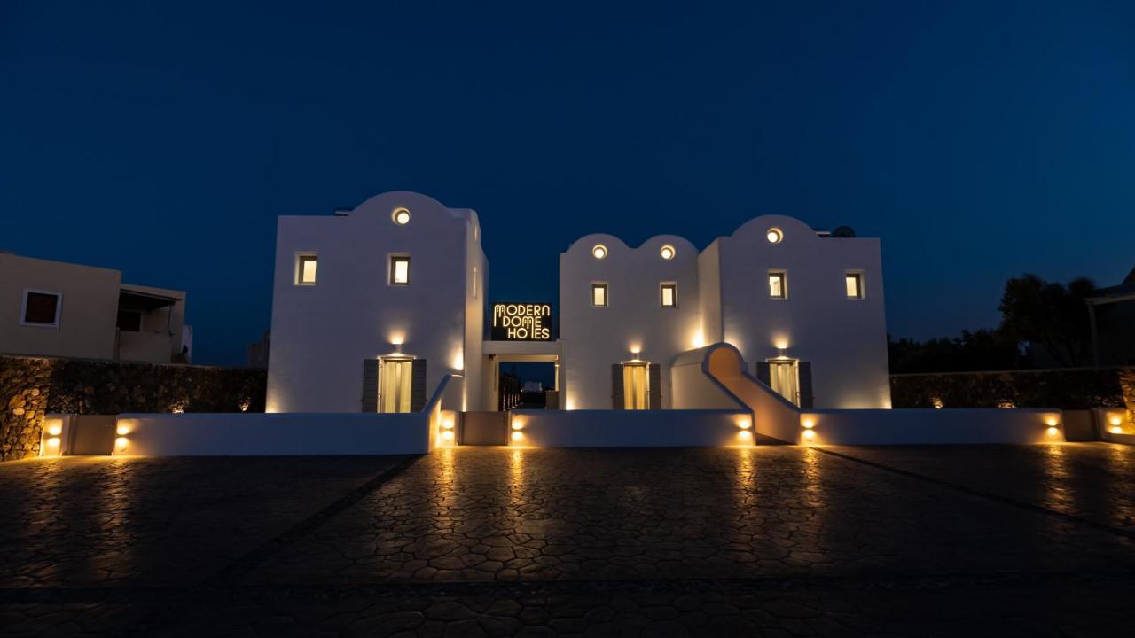 Modern Dome Homes Of Santorini Perissa  Esterno foto