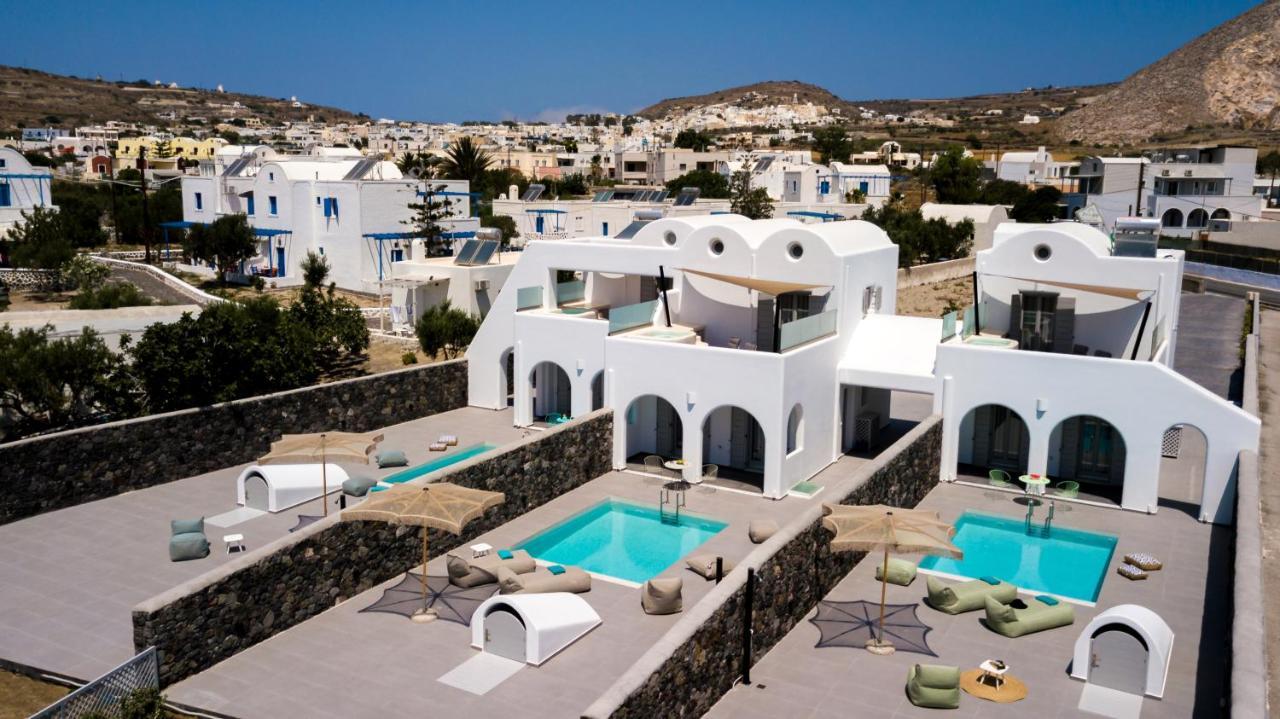 Modern Dome Homes Of Santorini Perissa  Esterno foto