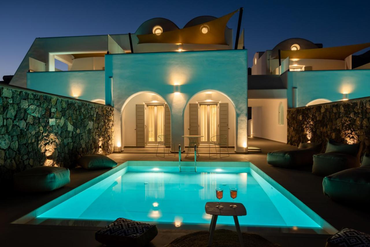 Modern Dome Homes Of Santorini Perissa  Esterno foto