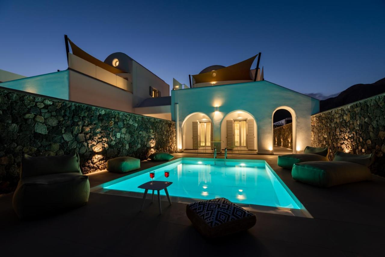 Modern Dome Homes Of Santorini Perissa  Esterno foto