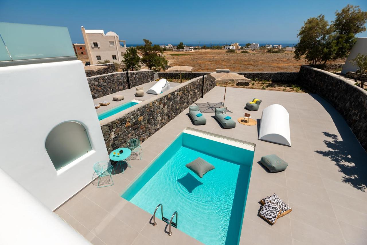 Modern Dome Homes Of Santorini Perissa  Esterno foto