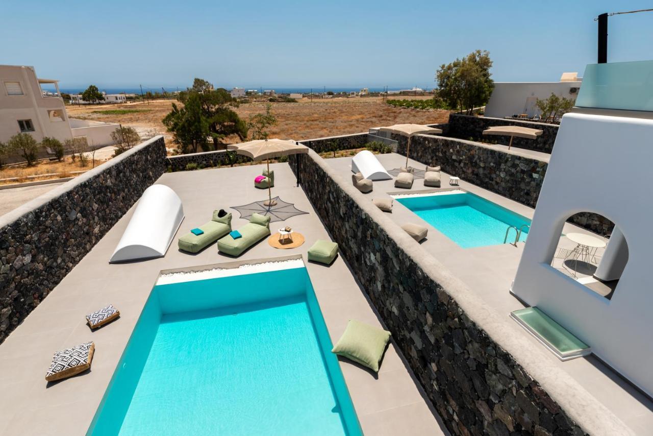 Modern Dome Homes Of Santorini Perissa  Esterno foto