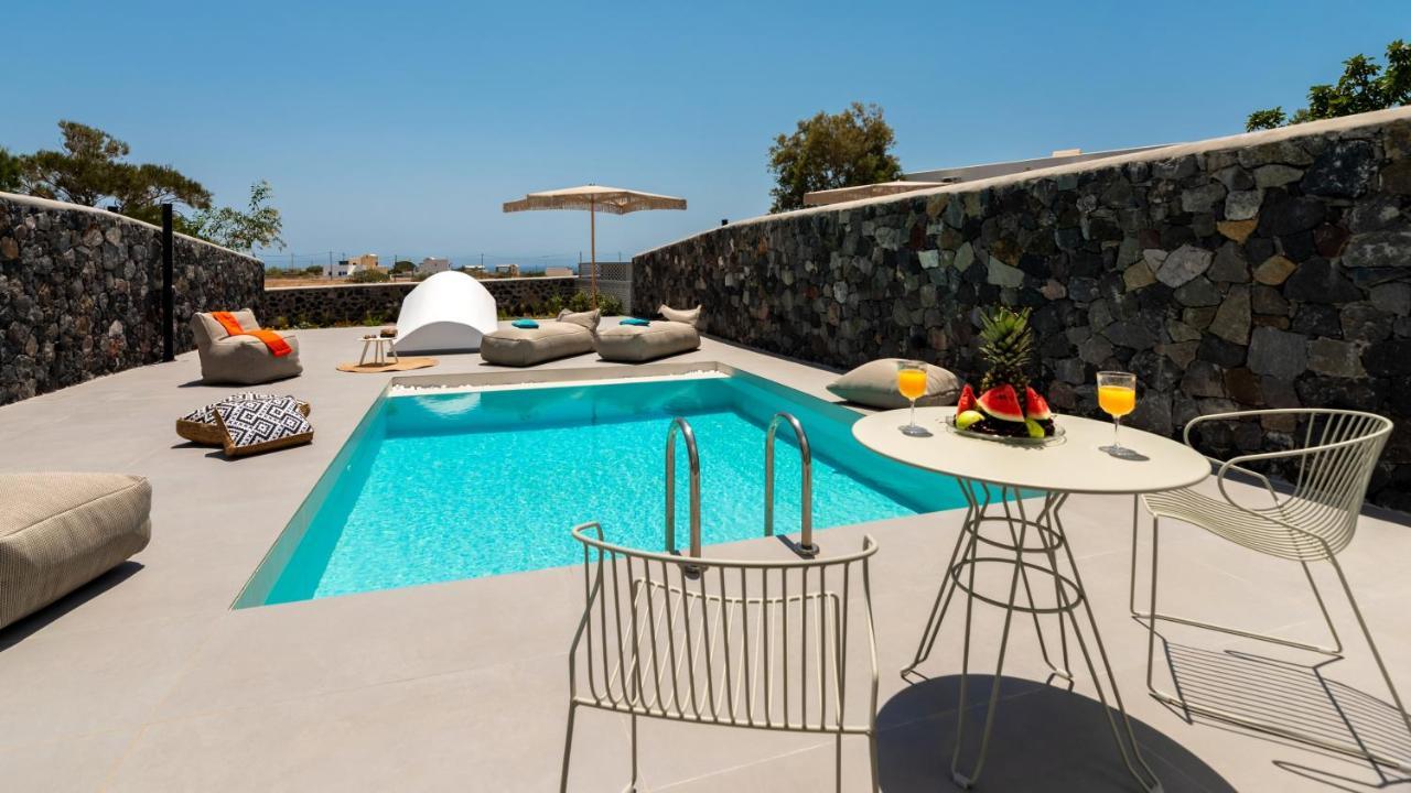 Modern Dome Homes Of Santorini Perissa  Esterno foto