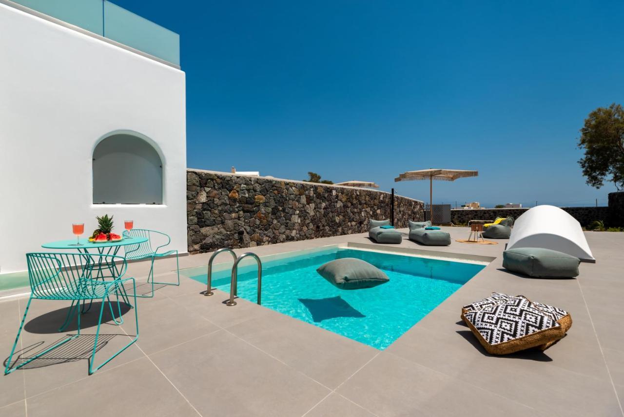 Modern Dome Homes Of Santorini Perissa  Esterno foto