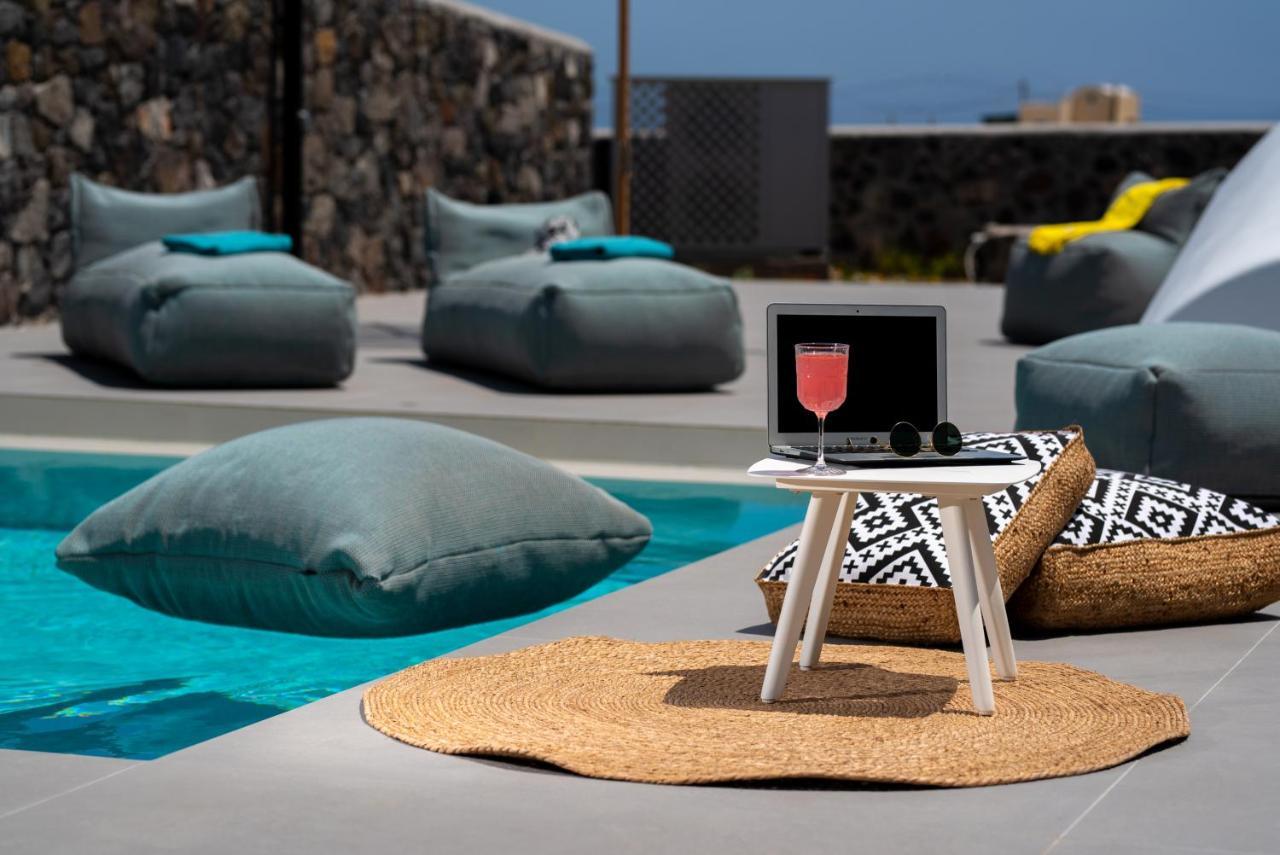 Modern Dome Homes Of Santorini Perissa  Esterno foto